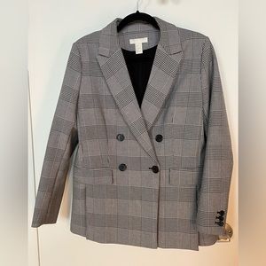 H&M double breasted blazer